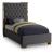 Lana Velvet Twin Size Bed