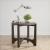 Cascade Round Concrete Top Cocktail Set | Rustic Brown