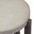 Cascade Concrete Top Cocktail Set | Rustic Brown Finish