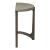 Cascade Concrete Top Cocktail Set | Rustic Brown Finish