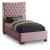 Lana Velvet Twin Size Bed