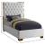 Lana Velvet Twin Size Bed