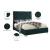 Lexi Velvet Full Size Bed