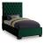 Lexi Velvet Twin Size Bed