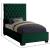 Lexi Velvet Twin Size Bed