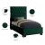 Lexi Velvet Twin Size Bed