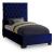 Lexi Velvet Twin Size Bed