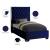 Lexi Velvet Twin Size Bed
