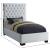 Lexi Velvet Twin Size Bed