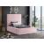 Bliss Velvet Twin Size Bed