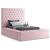 Bliss Velvet Twin Size Bed
