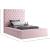 Bliss Velvet Twin Size Bed