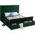 Bliss Velvet Full Size Bed
