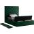 Bliss Velvet Twin Size Bed