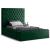 Bliss Velvet Twin Size Bed