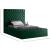 Bliss Velvet Twin Size Bed