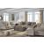 Kananwood Polyester Ottoman