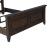 Paradise Valley Tweed Fabric/Wood Upholstered Queen Size Bed