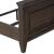 Paradise Valley Tweed Fabric/Wood Upholstered Queen Size Bed