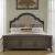 Paradise Valley Tweed Fabric/Wood Upholstered Queen Size Bed