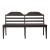 Paradise Valley Trestle Dining Room Set | Saddle Brown Oak