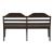Paradise Valley Trestle Dining Set | Saddle Brown | Extendable