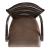 Paradise Valley Leatherette/Wood Ladder Back Arm Chair
