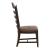 Paradise Valley Round Extendable Dining Set | Saddle Brown