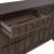 Paradise Valley Round Wood Extendable Dining Set | Saddle Brown