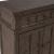 Paradise Valley Round Wood Extendable Dining Set | Saddle Brown