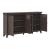 Paradise Valley Round Extendable Dining Set | Saddle Brown