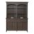 Paradise Valley Round Wood Extendable Dining Set | Saddle Brown