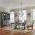 Paradise Valley Trestle Dining Set | Saddle Brown | Extendable