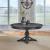 Paradise Valley Round Wood Extendable Dining Set | Saddle Brown