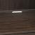 Paradise Valley Wood/Glass Executive Credenza & Hutch w/7 Drawers & 2 Doors