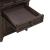 Paradise Valley Rectangular Wood Executive Desk w/7 Drawers
