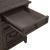Paradise Valley Rectangular Wood Executive Desk w/7 Drawers