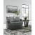 Brixley Pier Polyester/Faux Leather Oversized Swivel Accent Chair