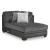 Brixley Pier Fabric/Faux Leather Left 2-Piece Sectional w/Chaise