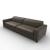 Norma Leather Fixed Adjustable Headrest & Footrest Maxi Sofa
