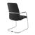 Gama Visitor Armchair, Upholstered Seat & High Back, Cantilever Frame