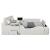 Zoya Fabric Upholstered King Size Bed