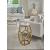 Opaline Metal Martini Table