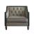 House Beatrice Leather-Aire Tufted Living Room Set