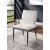 Alisha Leatherette/Metal Dining Side Chair, Set of 2