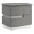 SM Paradox Gloss Laminate Nightstand w/2 Drawers
