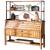 Holverson Industrial Wood Buffet w/Backer's Rack