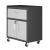 Fortress Textured Metal 31.5-inch Garage Mobile Cabinet w/1 Full Extension Drawer & 2 Adjustable Shelves