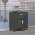 Fortress Textured Metal 31.5-inch Garage Mobile Cabinet w/1 Full Extension Drawer & 2 Adjustable Shelves