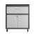 Fortress Textured Metal 31.5-inch Garage Mobile Cabinet w/1 Full Extension Drawer & 2 Adjustable Shelves